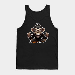 Funny Chimp Lovers Gift Tank Top